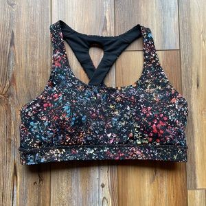 Lululemon Time to Sweat Bra - Flowerescent Multi